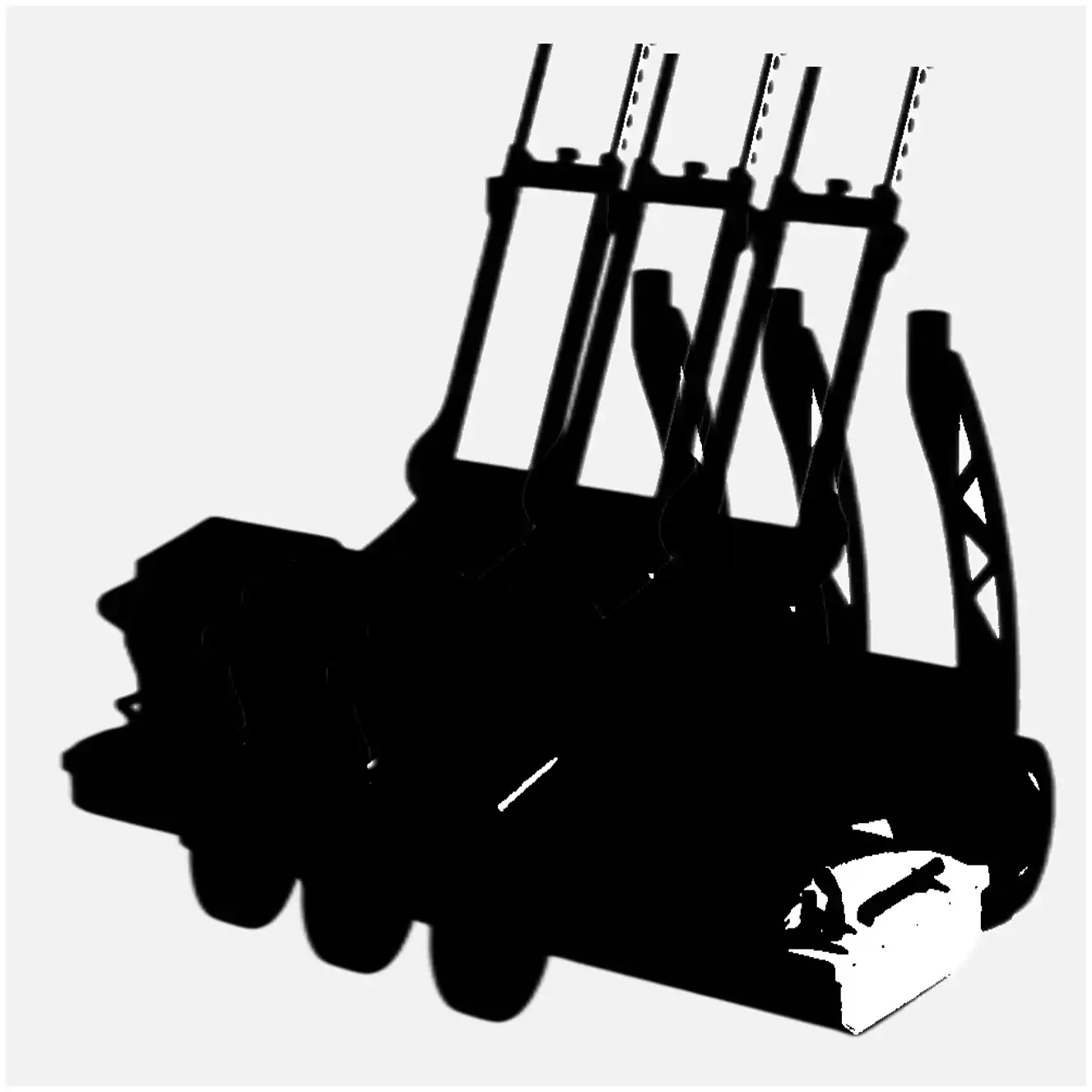 An abstract presentation of any potential gpr equipment