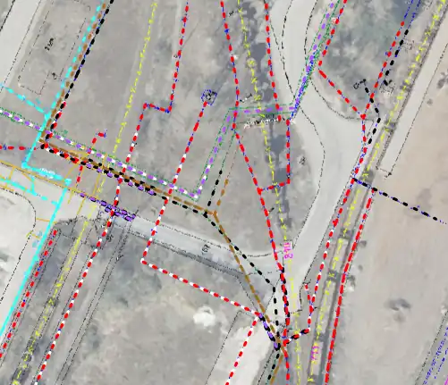 Georeferencing a non-spatial plan into a real-world GIS coordinate system