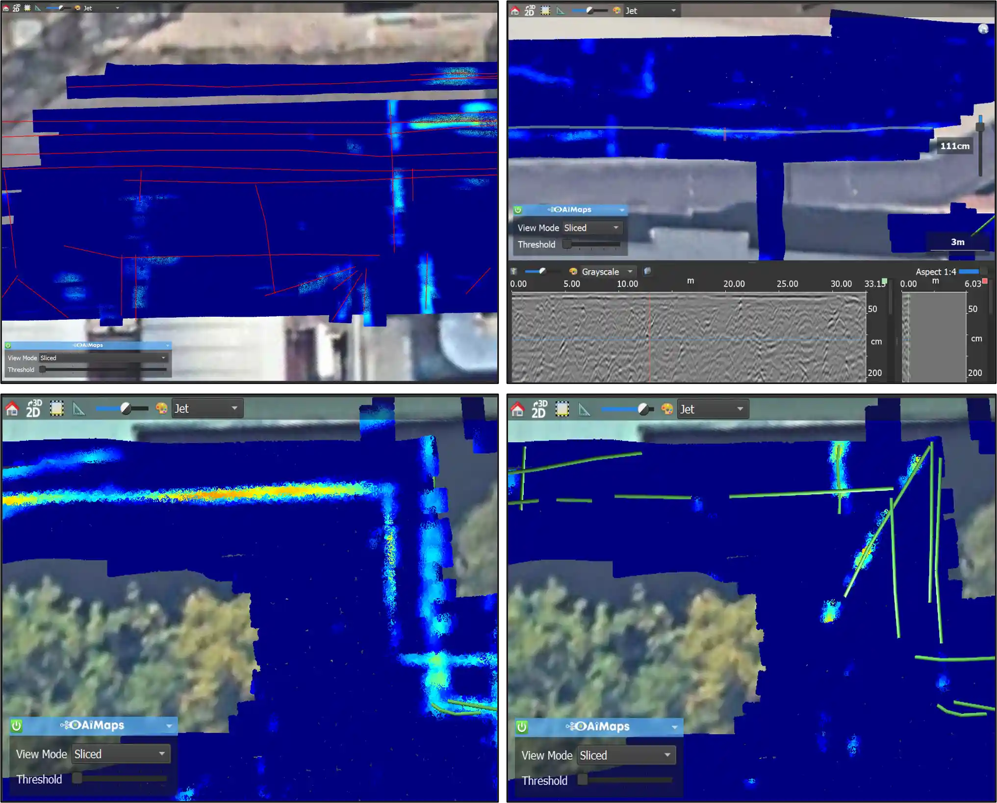 KI-gestützte Analyse von GPR-Daten für die automatisierte Leitungsortung und Rohrortung