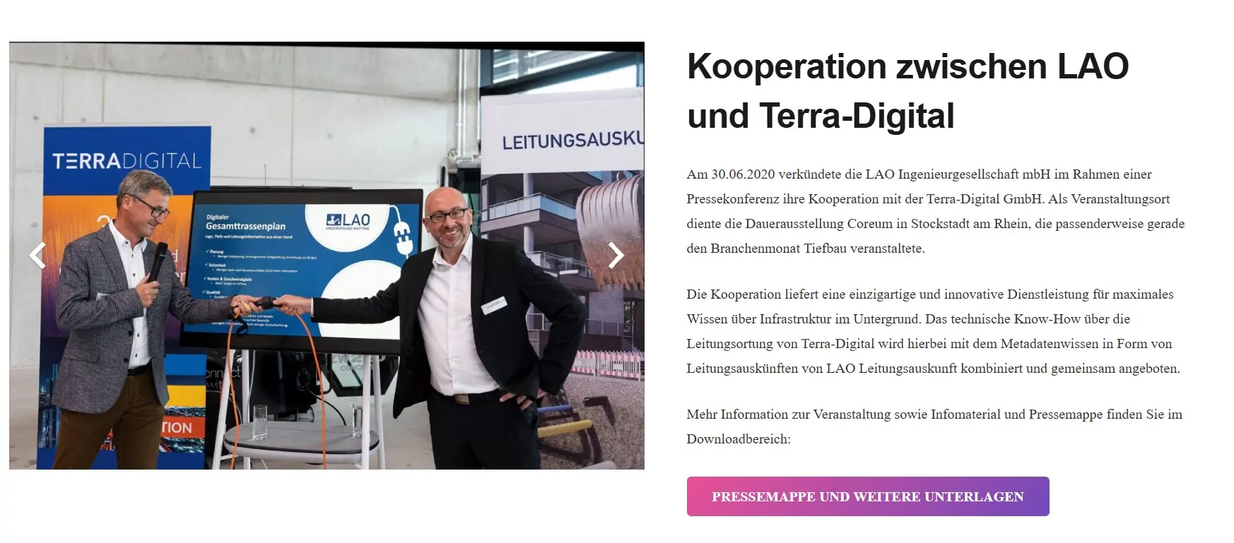 Terra Digital und LAO Kooperation